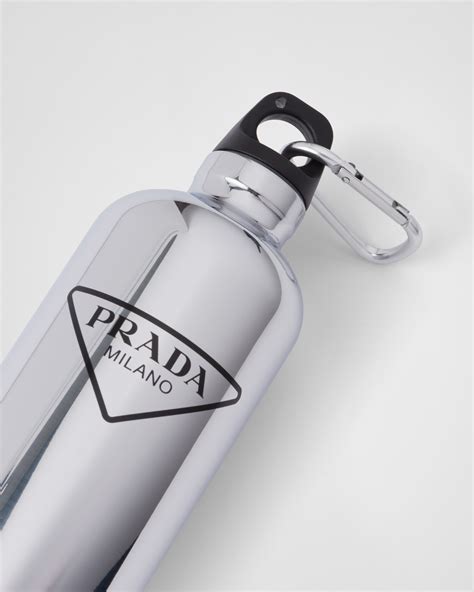 botol minum prada|Prada Stainless Steel Insulated Water Bottle 500ml Silver Doff.